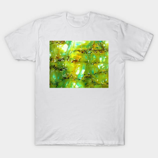 Emerald Forms Digital T-Shirt by DANAROPER